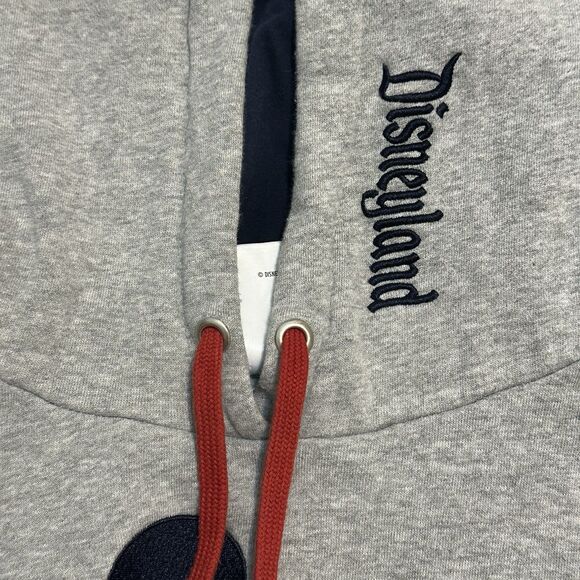 Disneyland Resort Pullover Hoodie Red, Blue, Gray, Mickey Mouse, Unisex Size XL - Picture 11 of 11